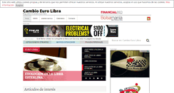 Desktop Screenshot of cambioeurolibra.com